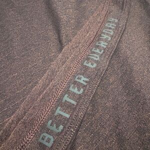 lululemon athletica Dark Brown Short Sleeve Tee